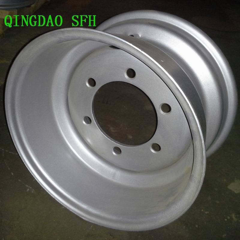 19.5X14.00 Tubeless Rim TBR Truck Steel Wheel China Factory
