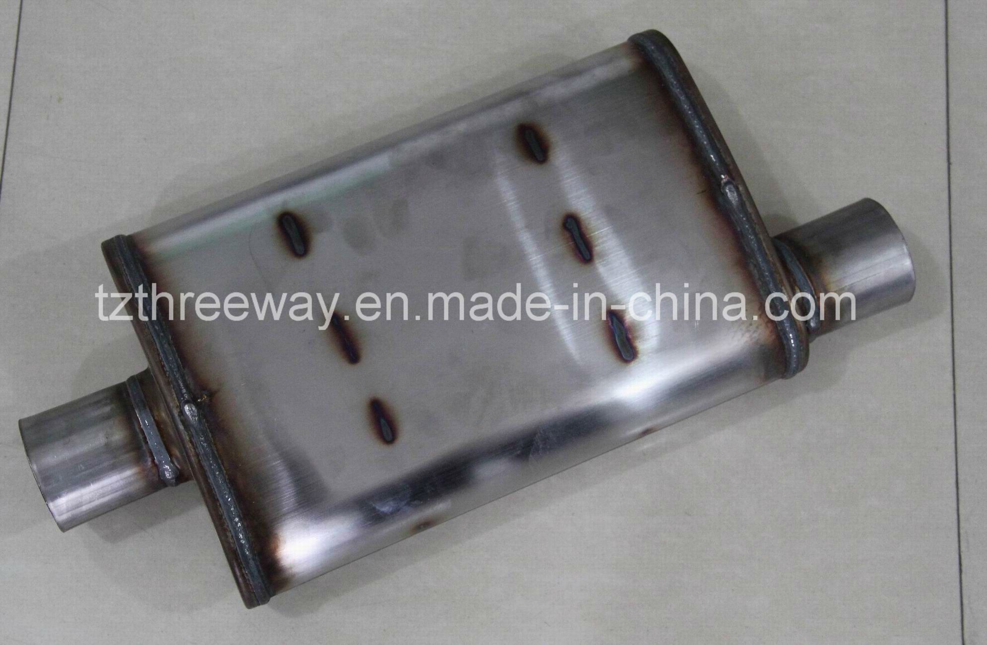 Magnaflow Oval Muffler-- Single/Dual 2''/2''