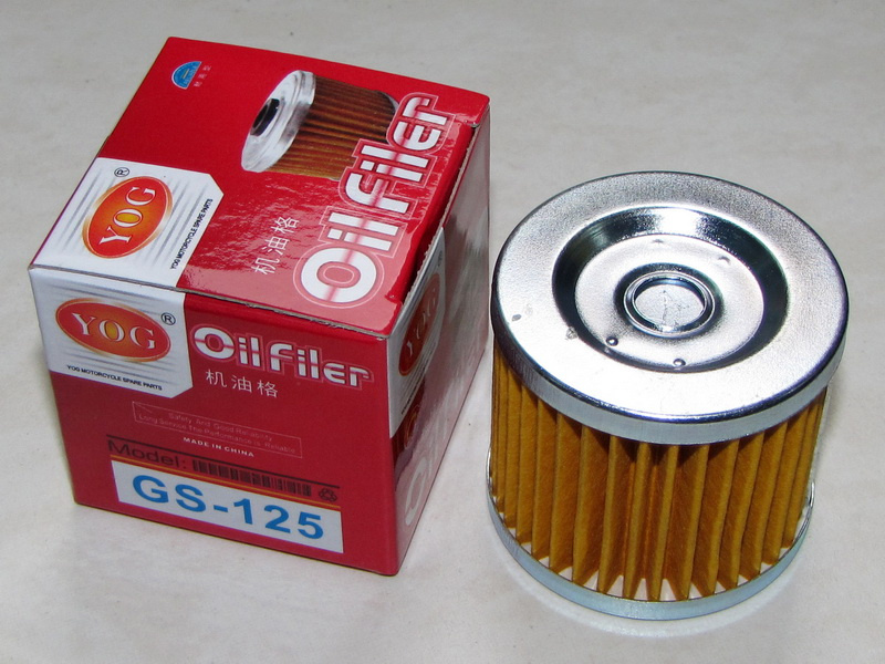 Yog Motorcycle Parts Motorcycle Oil Filter Filtro De Aceite PARA Gn125