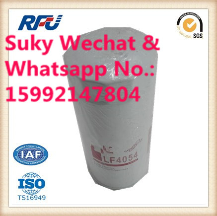 High Quality Fleetguard Oil Filter Lf4054 for Excavators, Cat, Kumatsu, Cummins Engine