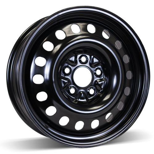 17X6.5 (5-120) Black Steel Snow Wheel