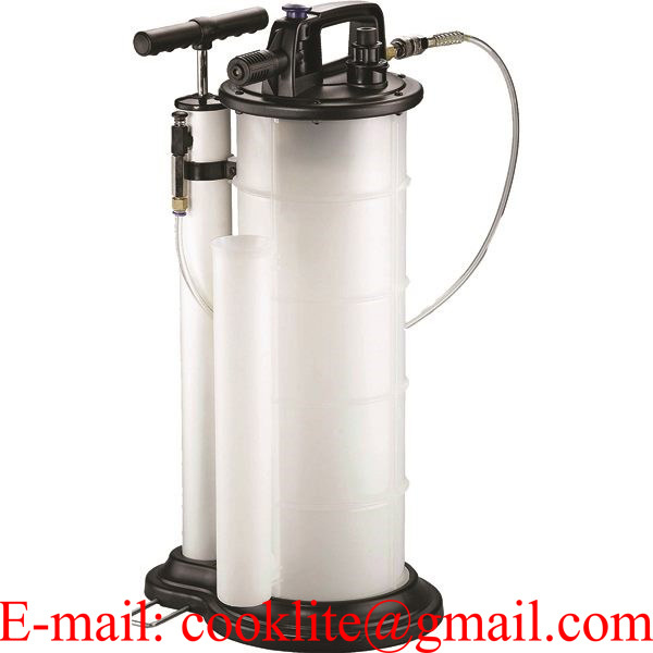 Manuelle Druckluft Olabsaugpumpe 9 Liter Absaugpumpe Umfullpumpe Flussigkeitspumpe