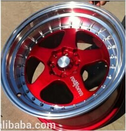 New Rotiform Car Alloy Wheel Rim 14-18 Inch 5X114.3 8X100-114.3