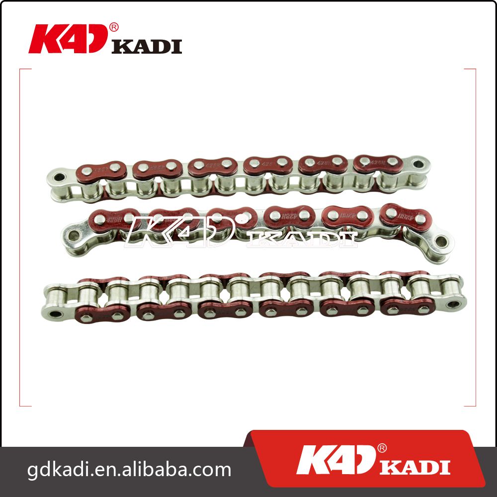 Nickel Plating Stainless Steel Chain 428h Motorcycle Chain