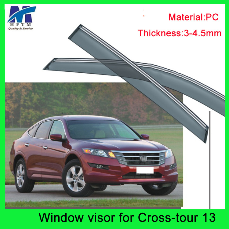 Auto Accesssories Window Roof Visors Sun Guard for Hodna Crosstour 13