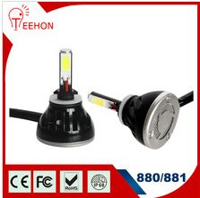 Cheap Wholesale 6000k High Beam 880 881 2*24W LED Headlight