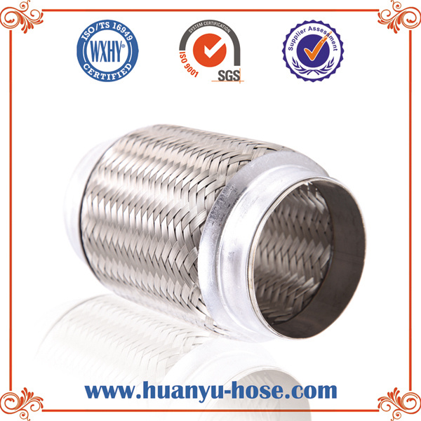 Exhaust Pipe with Inner Braid