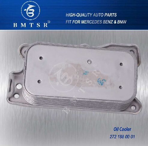 Auto Engine Oil Cooler for Mercedes Benz W211 W212 M272