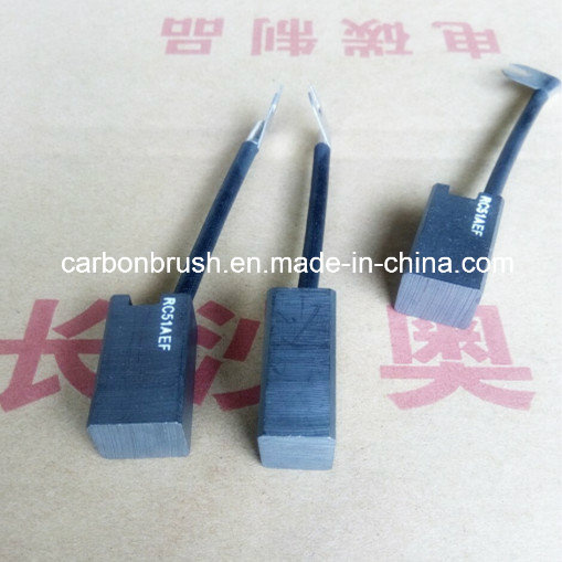 China national grade metal graphite carbon brushes RC51 for motors use