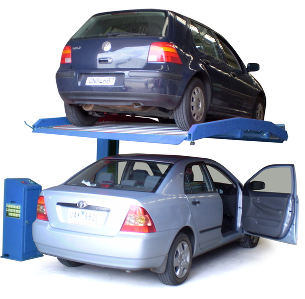 Single Post 2 Layers Car Parking Lift