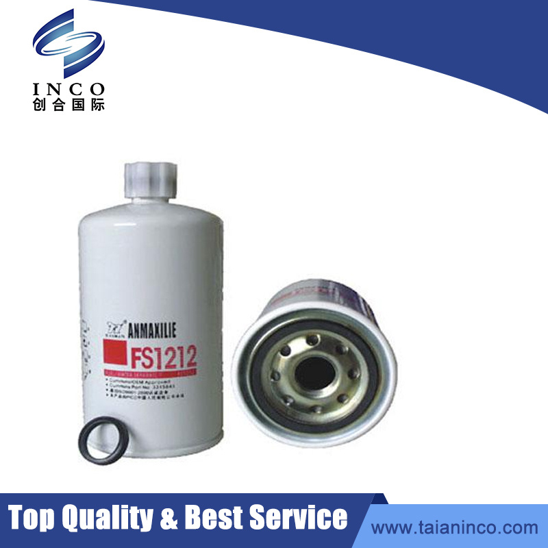 Hot Sale Bosch Fleetguard Fs1212 Fuel Filter for Cummins Engine
