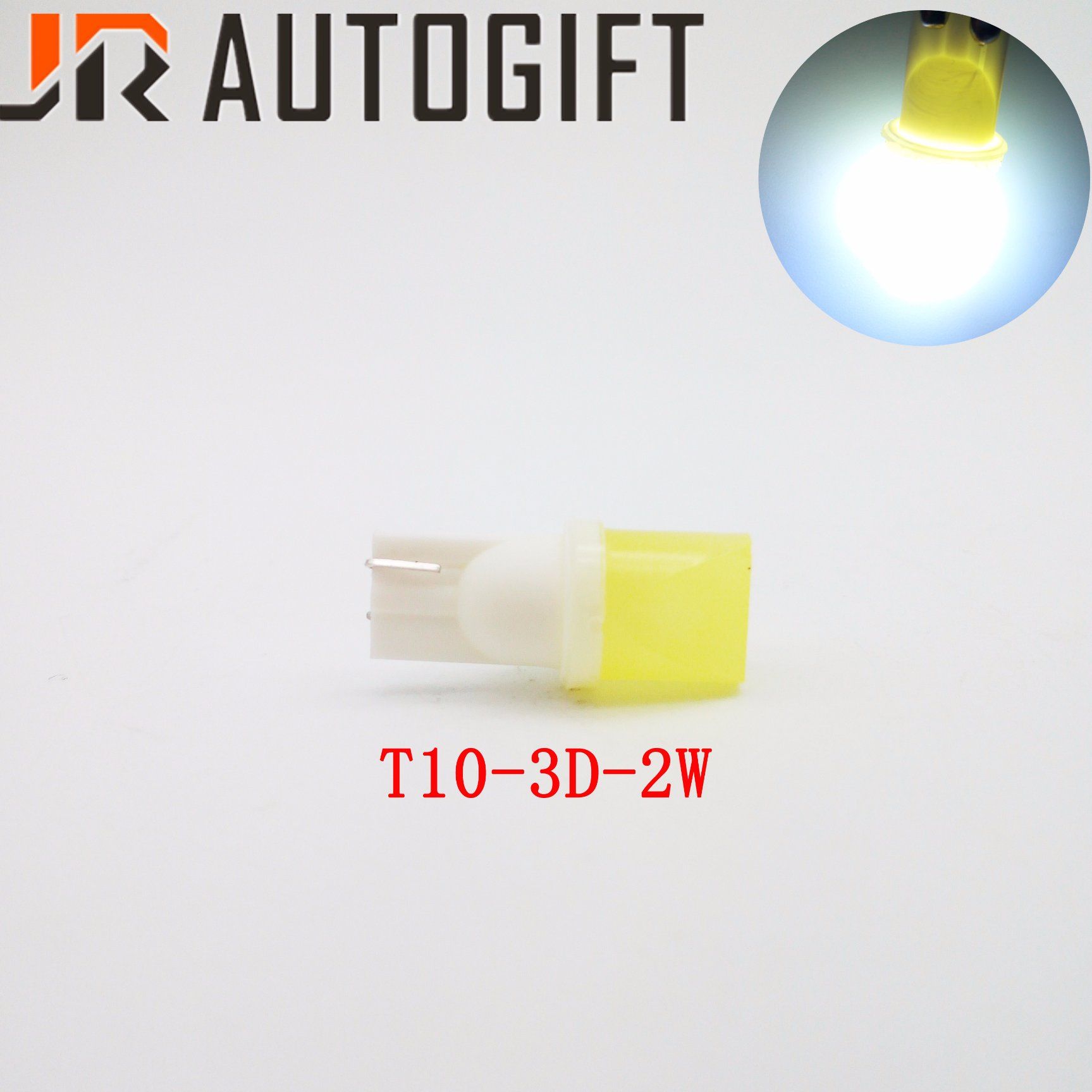 Own Factory Car Lamp 12V 24V T10 3D 2W Car Indicator Bulb LED