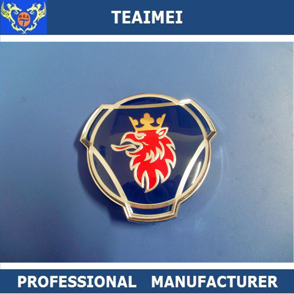 ABS Plastic Chrome Car Emblem Badge For SAAB Logo