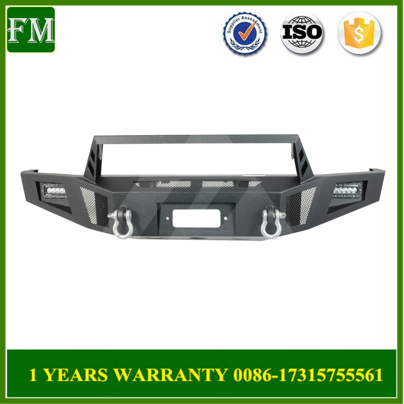 Tundra Front Winch Bumper with LED Lights