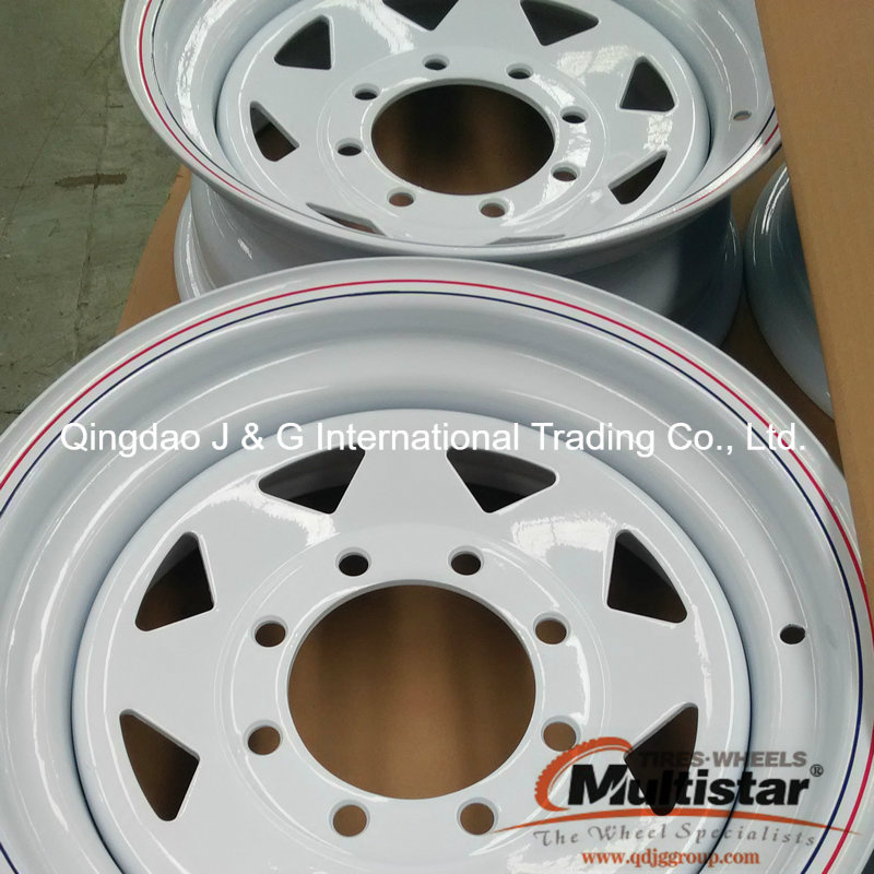 White Spoke North America Steel Trailer Wheel St Wheel
