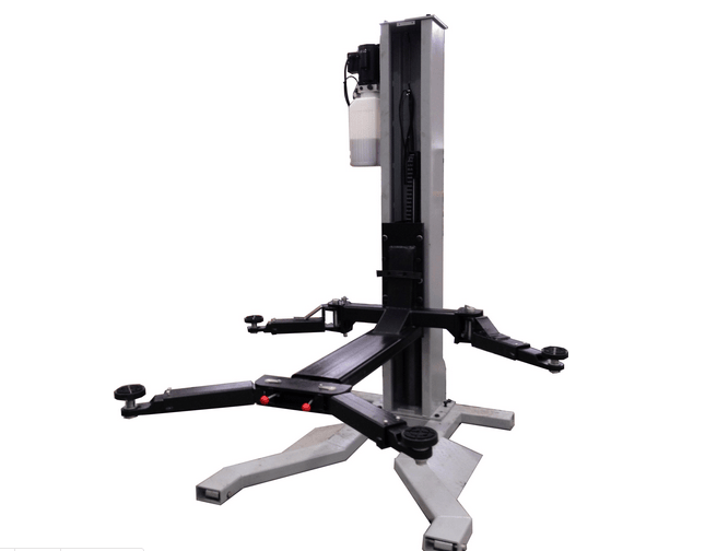 Movable Single Post Car Lift with Ce and ISO