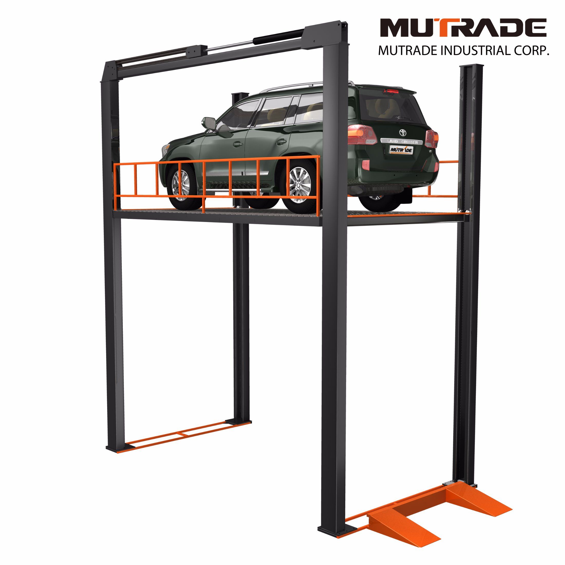 Shaft Hydraulic Lift Platform Car Elevator with Rolling Door Optional