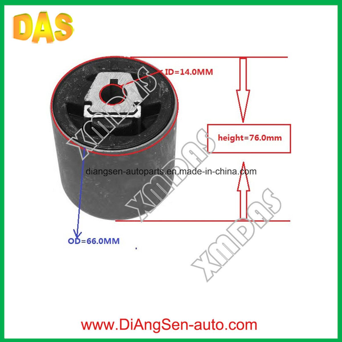 Suspension Control Arm Rubber Bushing for BMW 31121096372/31126769715