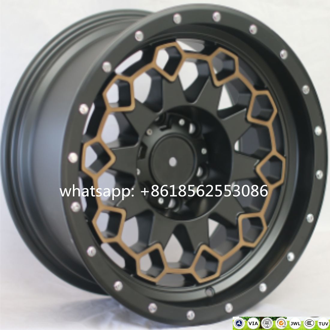 4*4 15*8j 17*9j New Offroad Aluminum Alloy Truck Wheels