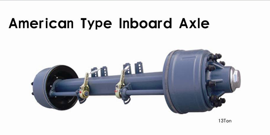 American Type Outboard Axle for Trailers