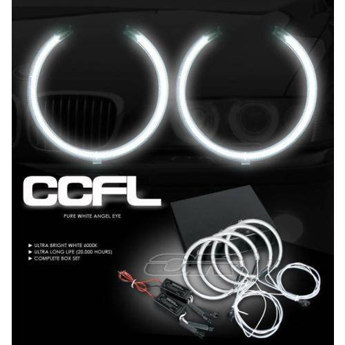 CCFL White Angel Eyes Super Bright 12V