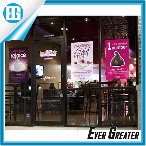 New Product Promotional Advertising Windows Double-Sided PVC Sticker