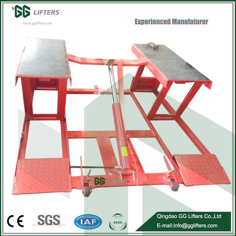 Home Garage Mobile Low-Rise Lift with Safety Locks