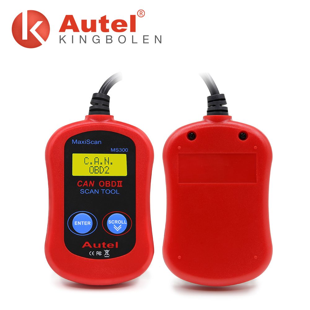 Newly Autel Maxiscan Ms300 Obdii/OBD2 Car Diagnostic Scanner Code Reader Maxiscan Ms300 OBD2 Scanner Ms 300