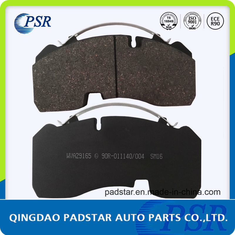 Wva29165 Truck Brake Pads with Repair Kits for Mercedes-Benz
