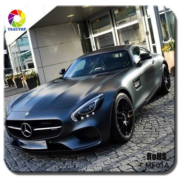 Tsautop Black Matte Car Wraps Vinyl for Car Wrapping