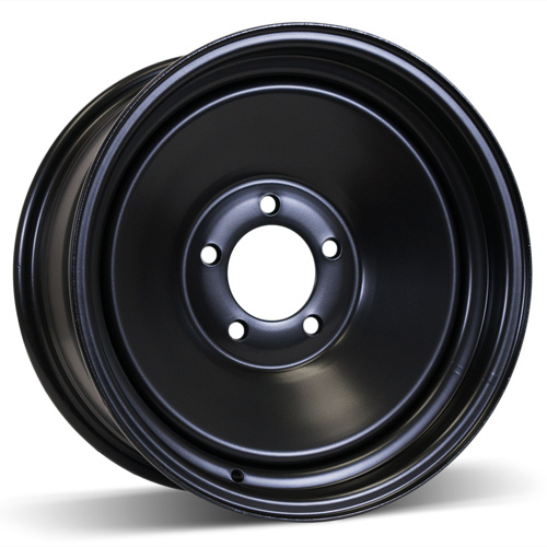15X7 (5-120.65) Black Winter Wheel