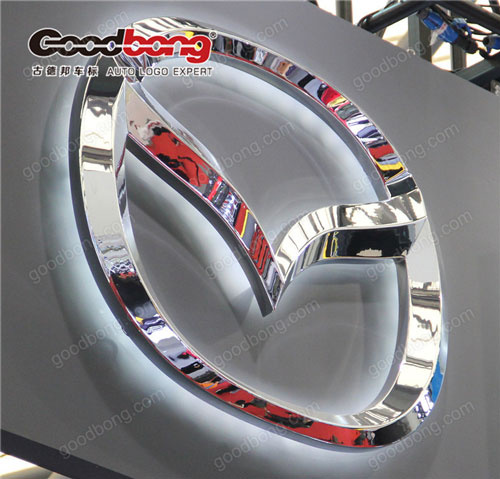 ABS LED Illuminated Alphabet Car Logo Sign for Car Dealership