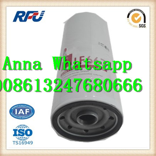 High Quality Oil Filter Lf667 for Fleetguard