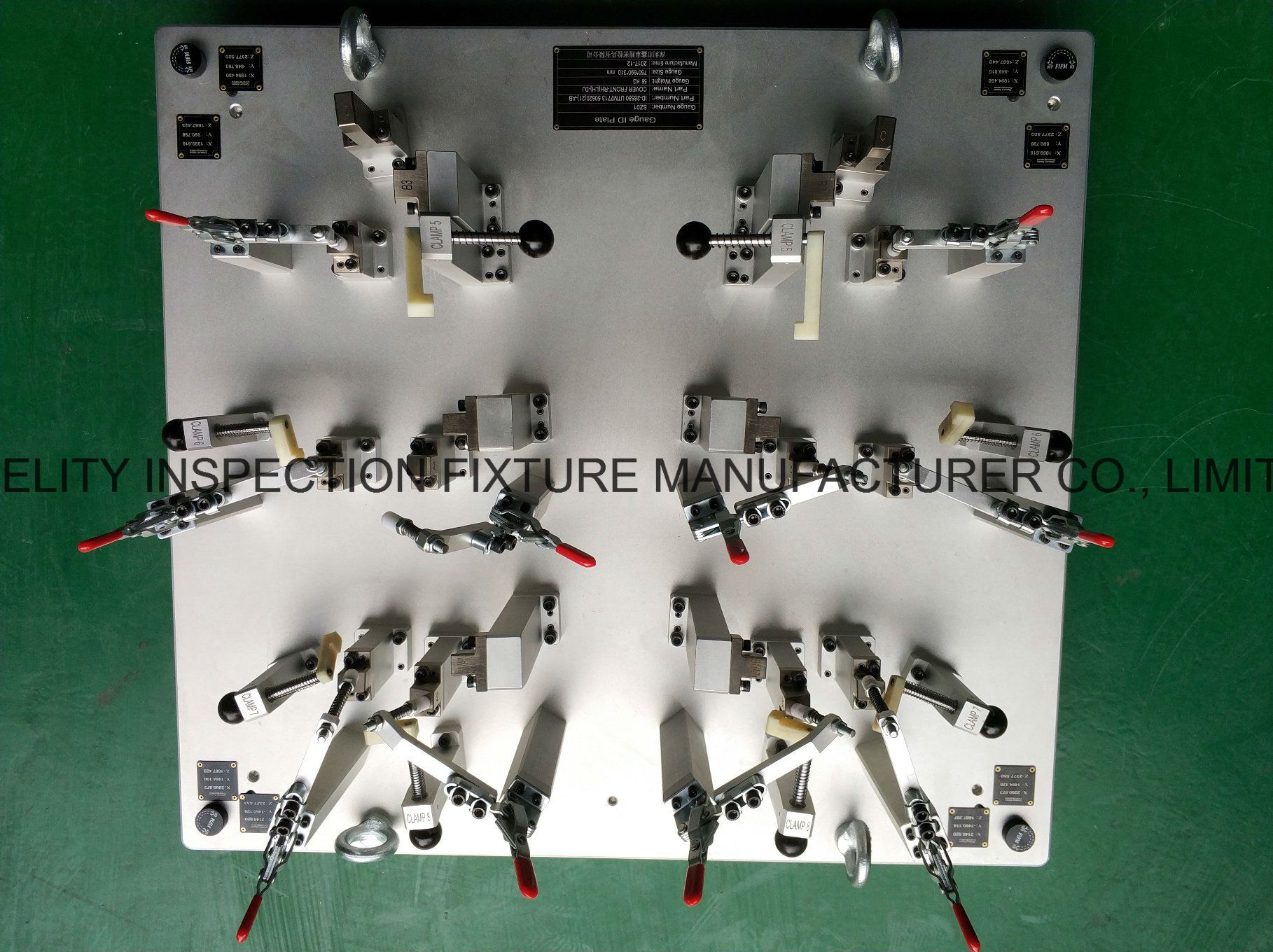 Customized Released-Cover. Front Checking Fixture with High Accuracy