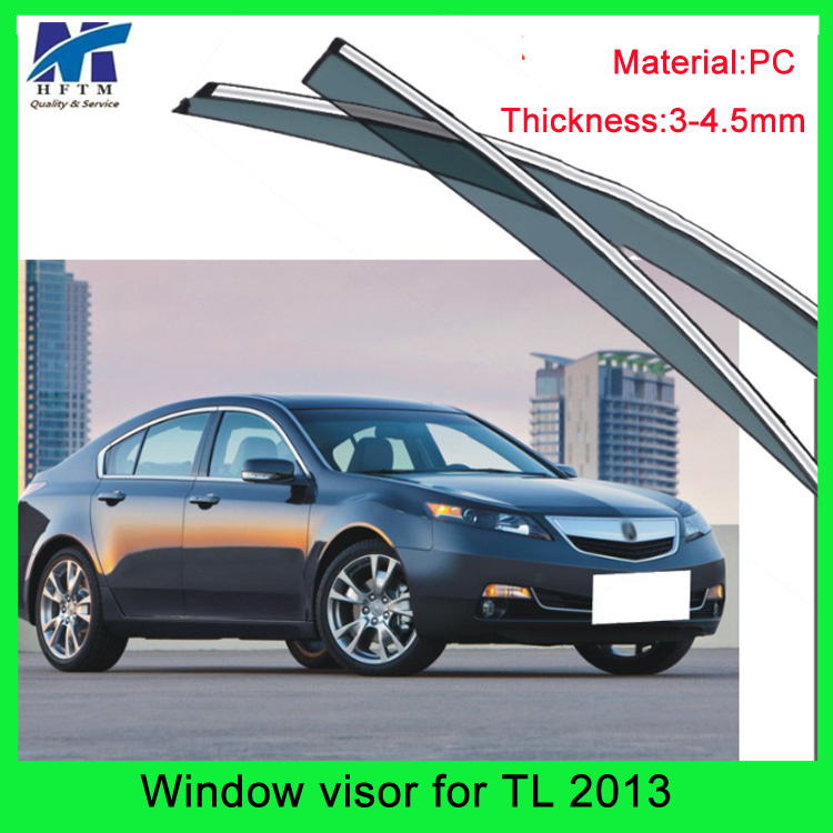 100% Fitment Weather Shields Window Visor for Hodna Tl 2013