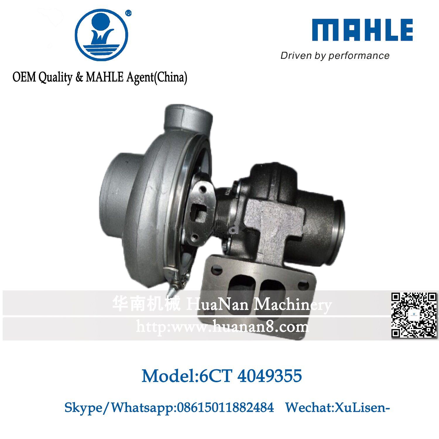 Cummins Turbocharger 6CT 4049355