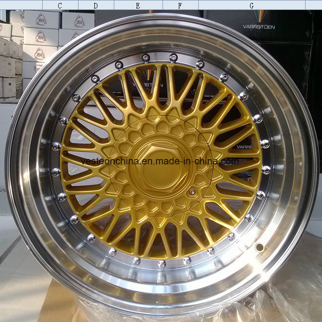 Popular Brand China Mag Alloy Wheel (14-19 Inch)