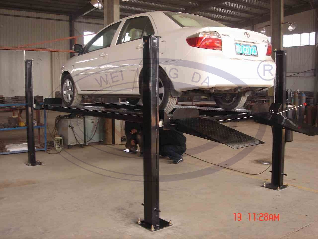 Hot Sale Auto Four Post Car Lift