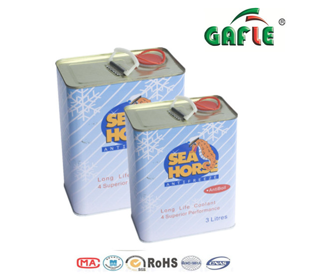 coolant or antifreeze in can