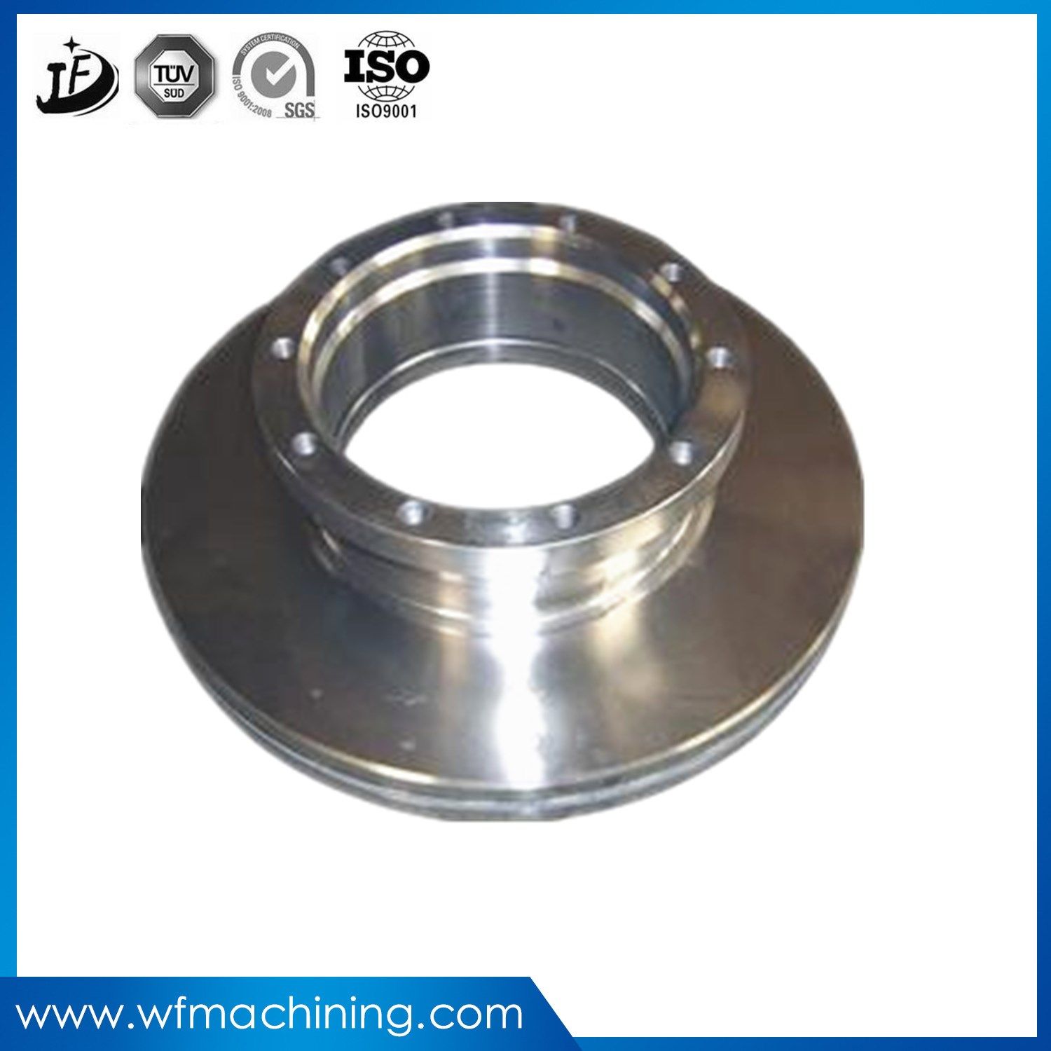 OEM China Professional Sand Moulding Brake Disc with Casting Process