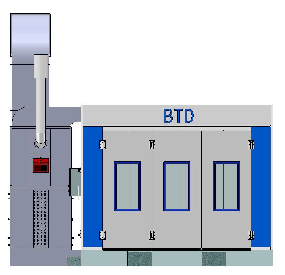 Btd Customized Auto Car Spray Painting Oven