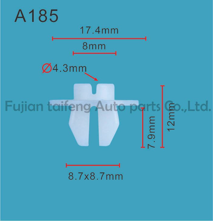 10PCS Door Bumper Fender Cover Automotive Fastener Plastic Auto Trim Clip Rivet Auto Fasteners for Toyota for Renault for VW