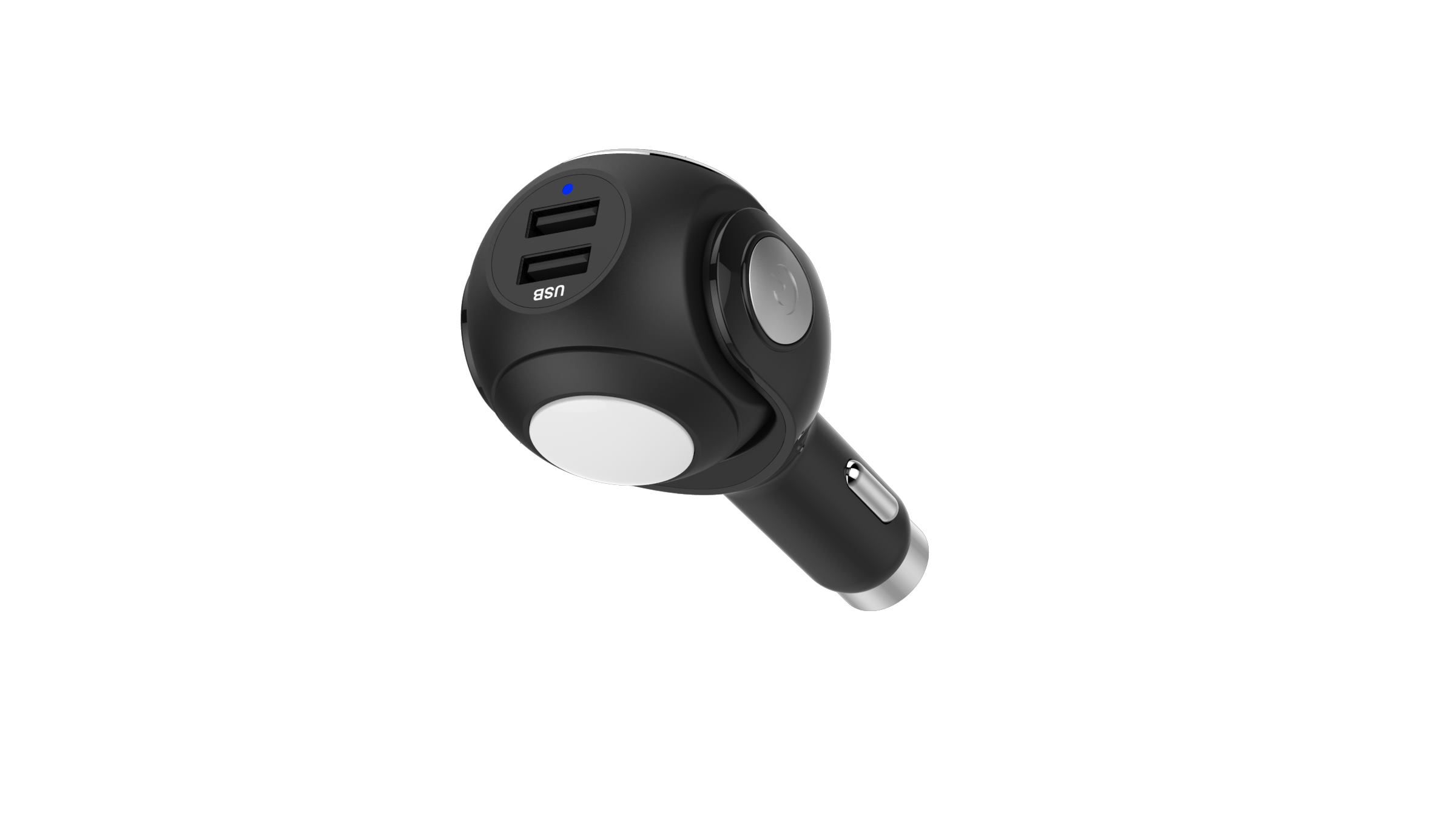 2018new Style Car Cigarette Lighter Charger with Shaver &Safety Hammer