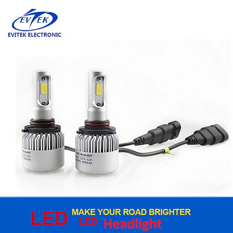 LED Lighting All in One LED Car Lamp 72W 9005 Hb3 S2 LED Headlight Bulb 8000lm