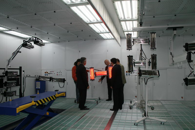 Aluminum Alloy Lighting Box Infrared Heating Lamp for Spray Booth