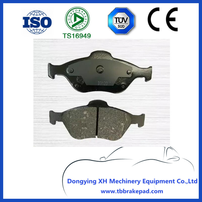 Quality Ate Brake System Simi Metallic Auto Brake Pad