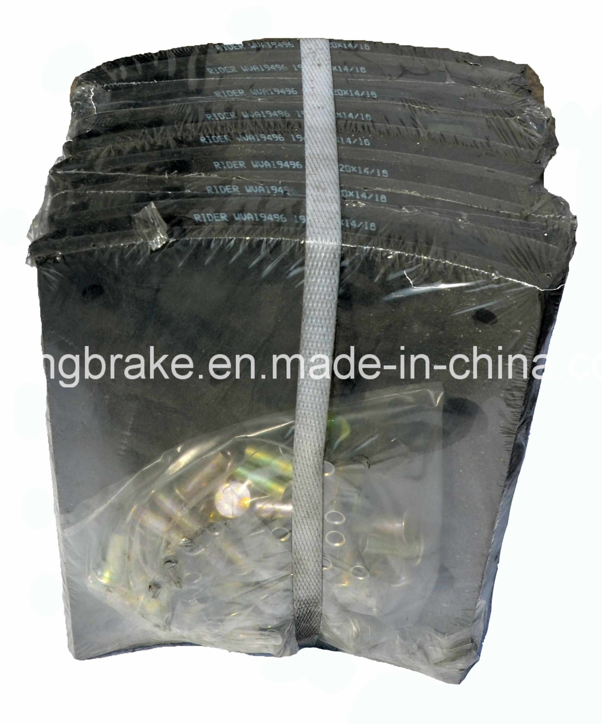 Brake Lining (WVA 19580 BFMC: MB/74/75/1 FMSI: 4656) for European Truck Benz