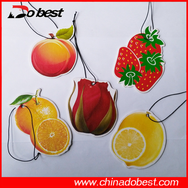 Advertising Promotional Paper Hanging Car Air Freshener