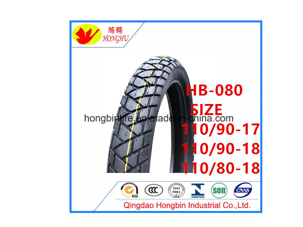 Top Quality Motorcycle Tire Motorcycle Tyre Tubeless 110/90-18 110/90-17