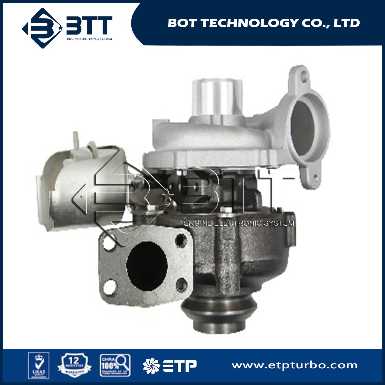 Turbocharger 707240 Gt1549p 9641192380 Citroen Evasion 2 (Synergie 2) -4 Cyl. -2.2L -Di D Dw 12ted4s